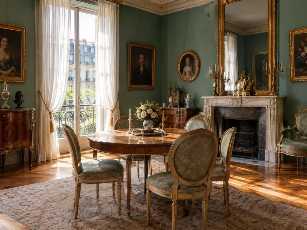 L&rsquo;appartement du premier étage, ouvert au public depuis 1991
